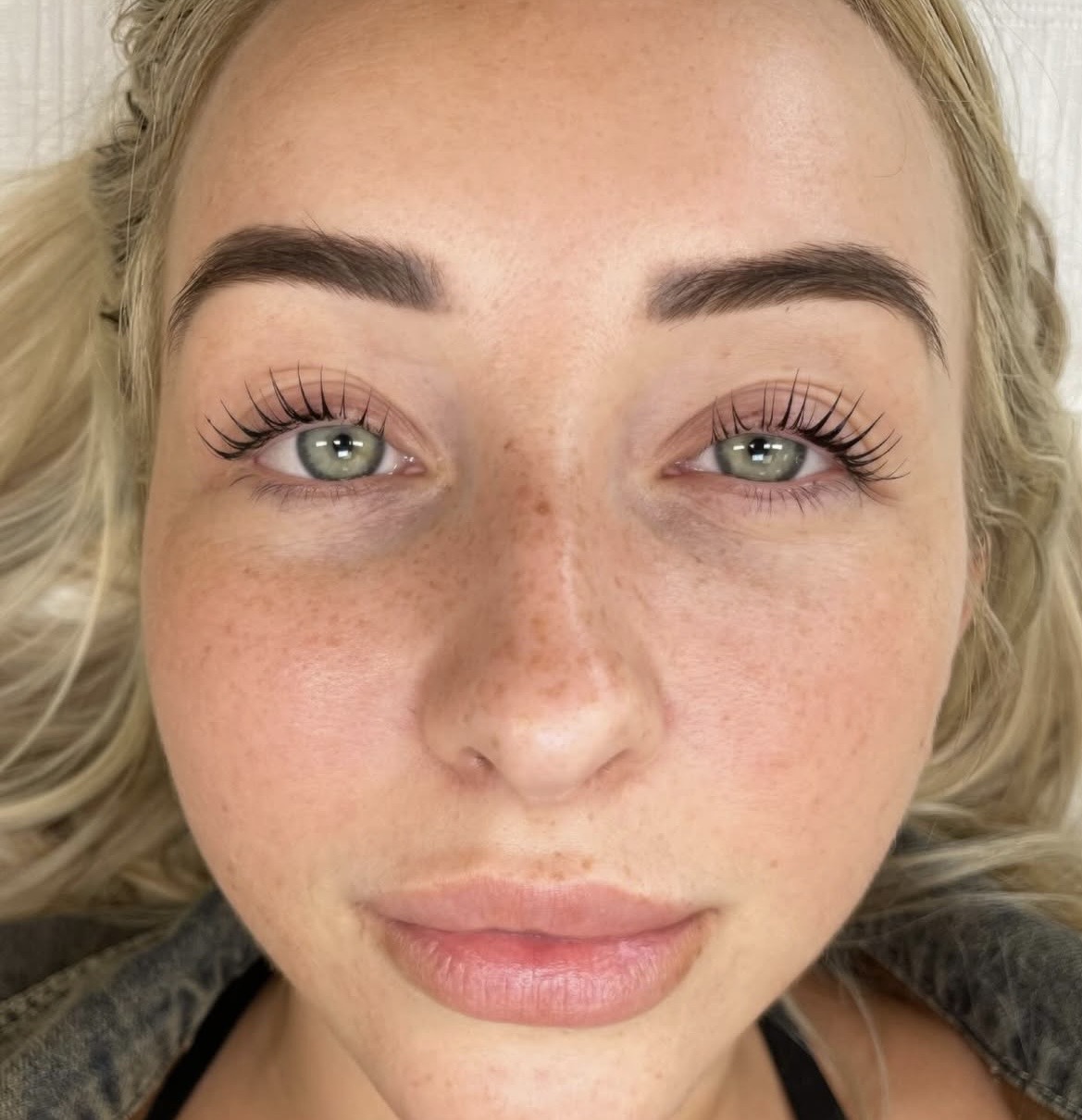 LVL lash lift result at Bellabe Beauty